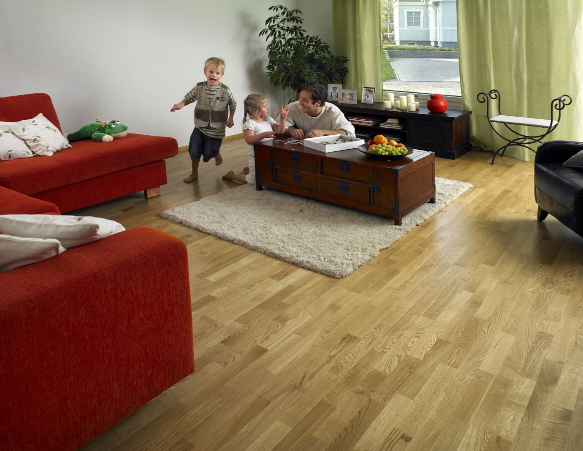 Паркетная доска Upofloor tempo nature Oak nature 3s (natural)