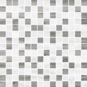 Керамическая Плитка Vitra Мозаика серый микс 29.4x29.4 лаппатированный