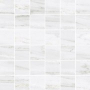 Керамическая Плитка Vitra Мозаика белый (5х5) 29.7x29.7 лаппатированный