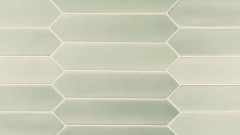 Керамическая Плитка Equipe Lanse mint 25x5x0,9 глазурованный матовый